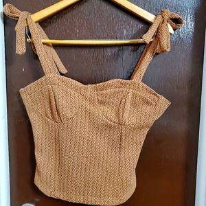 Corset top FREE PEOPLE